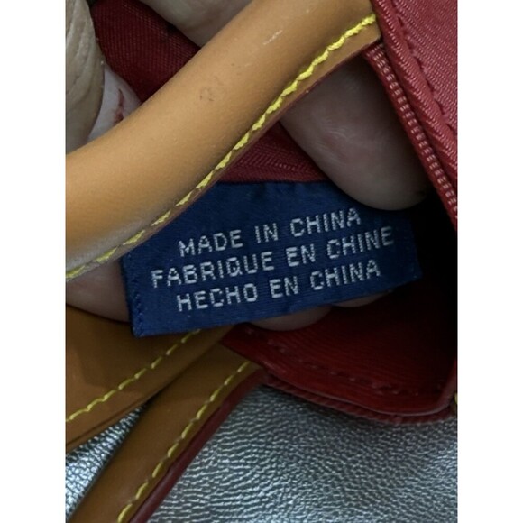 Tommy Hilfiger RED MINI CLUTCH HANDBAG PURSE VINTAGE - Picture 13 of 13